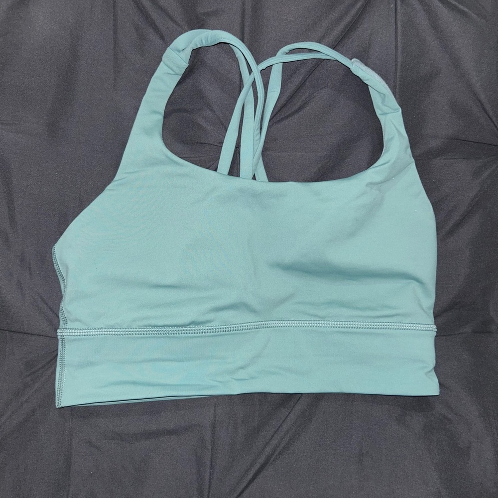 Lululemon Energy Bra *Medium Support,
B-D Cups *Crater Blue*